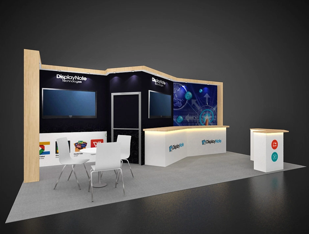10x10 trade show booth ideas