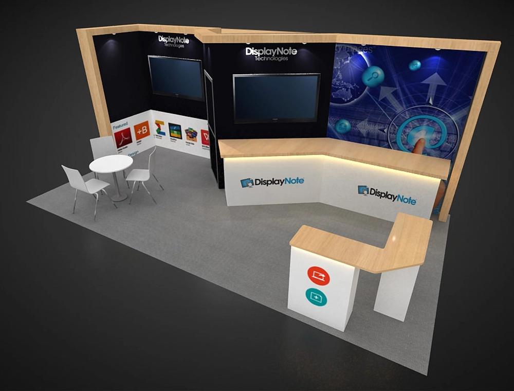 10x10 trade show booth ideas