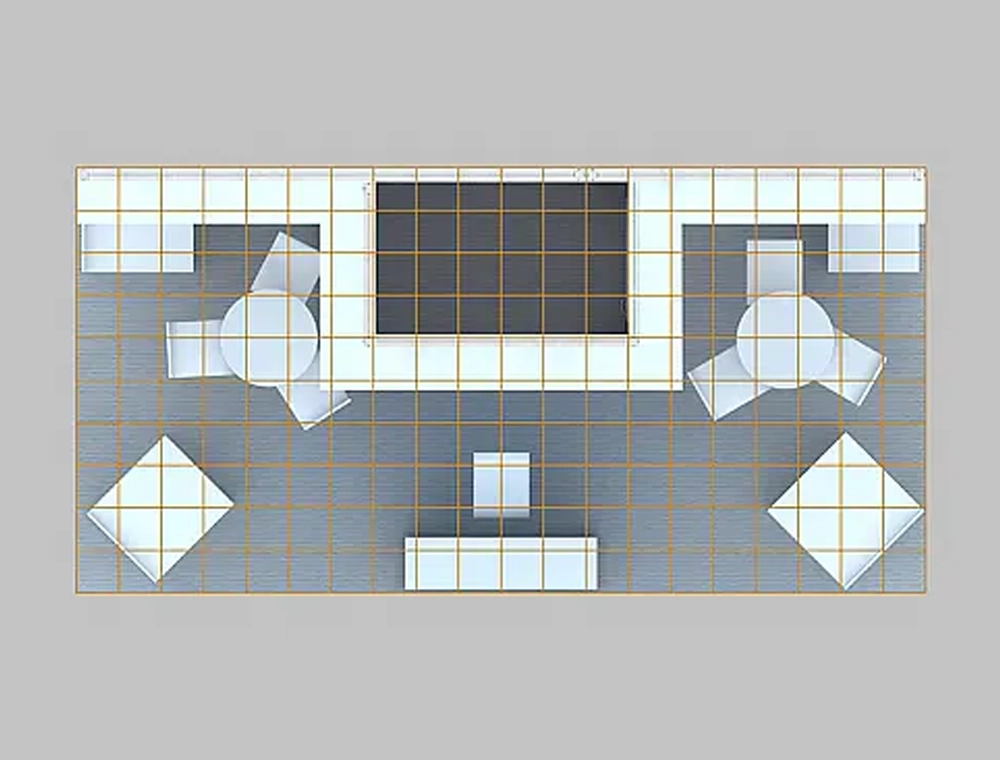 10x20 exhibit booth with promotional banners