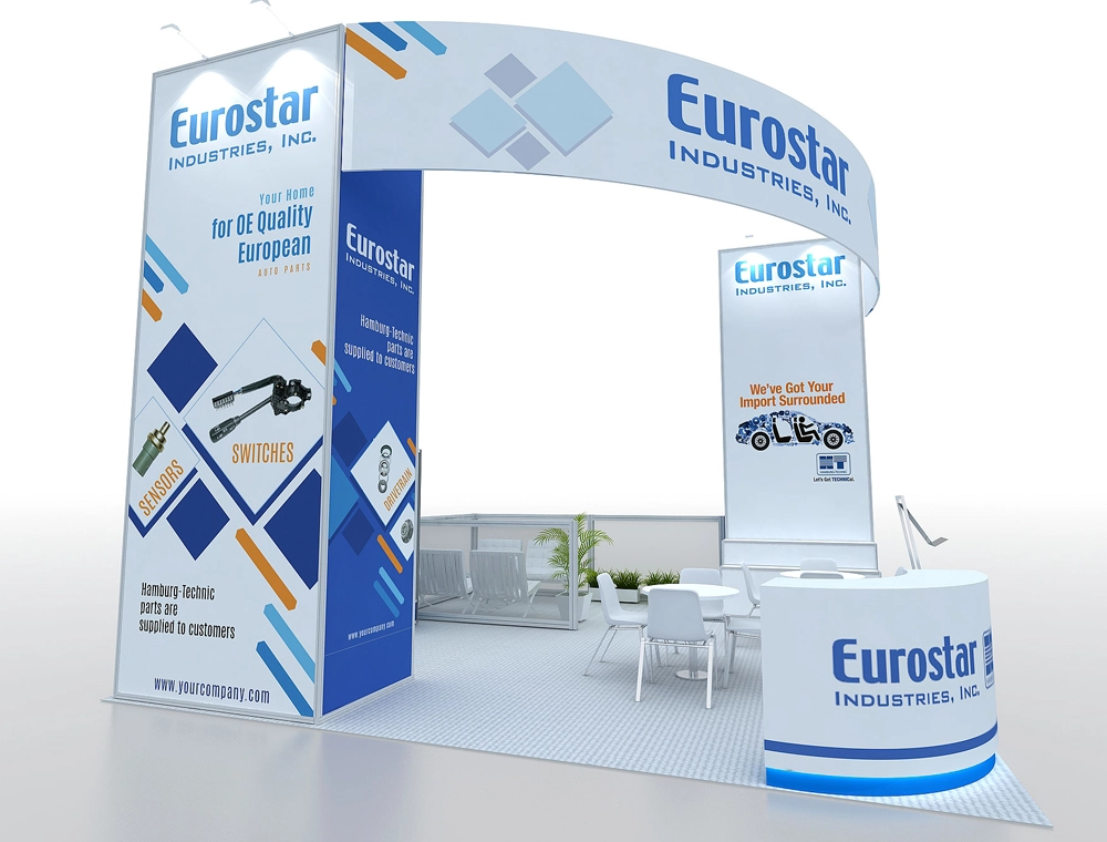 20x20convention booth builders