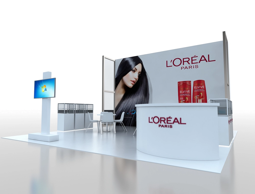 20x20 display for trade show