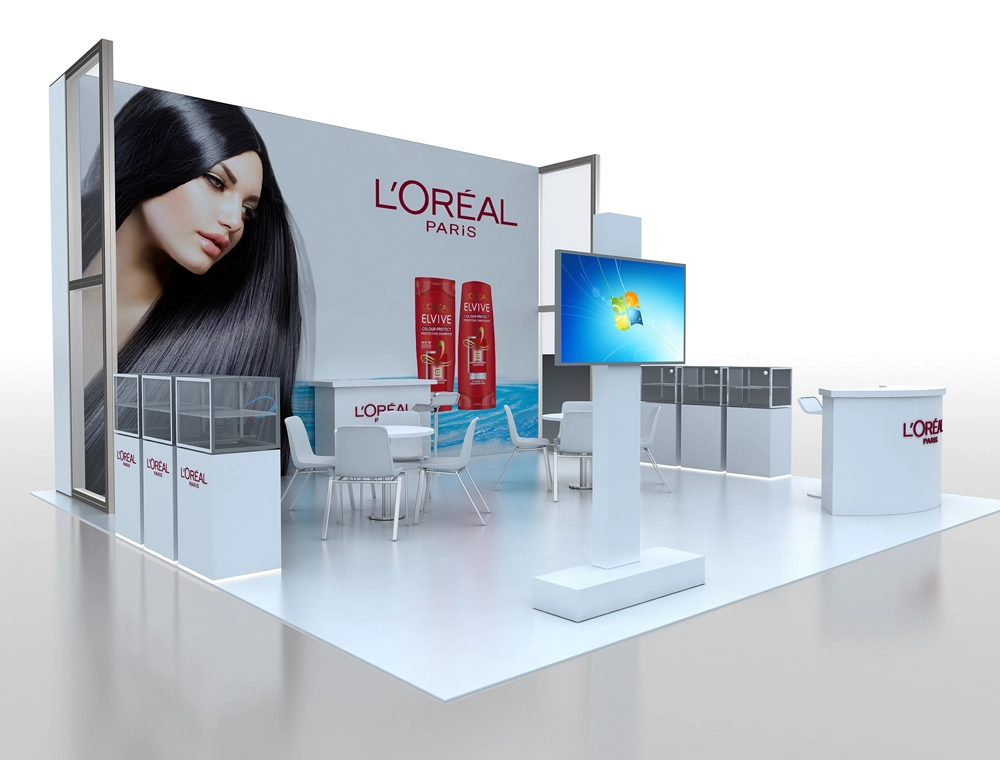 20x20 display for trade show