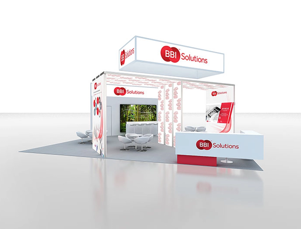 30x30 display with interactive demo counters