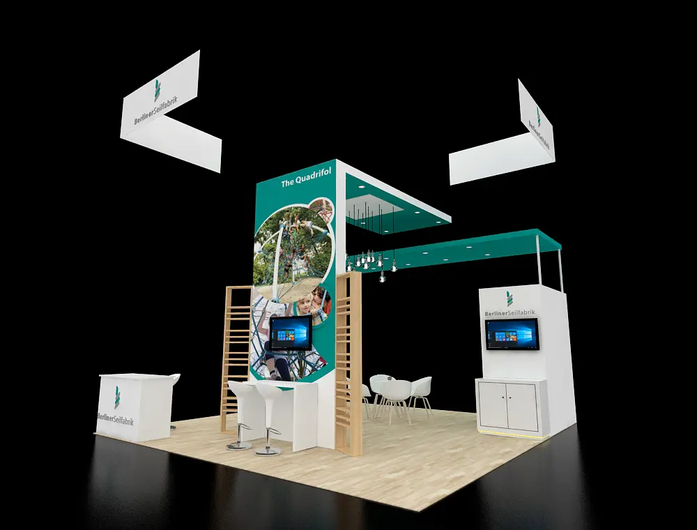 convention booth builders 20x20