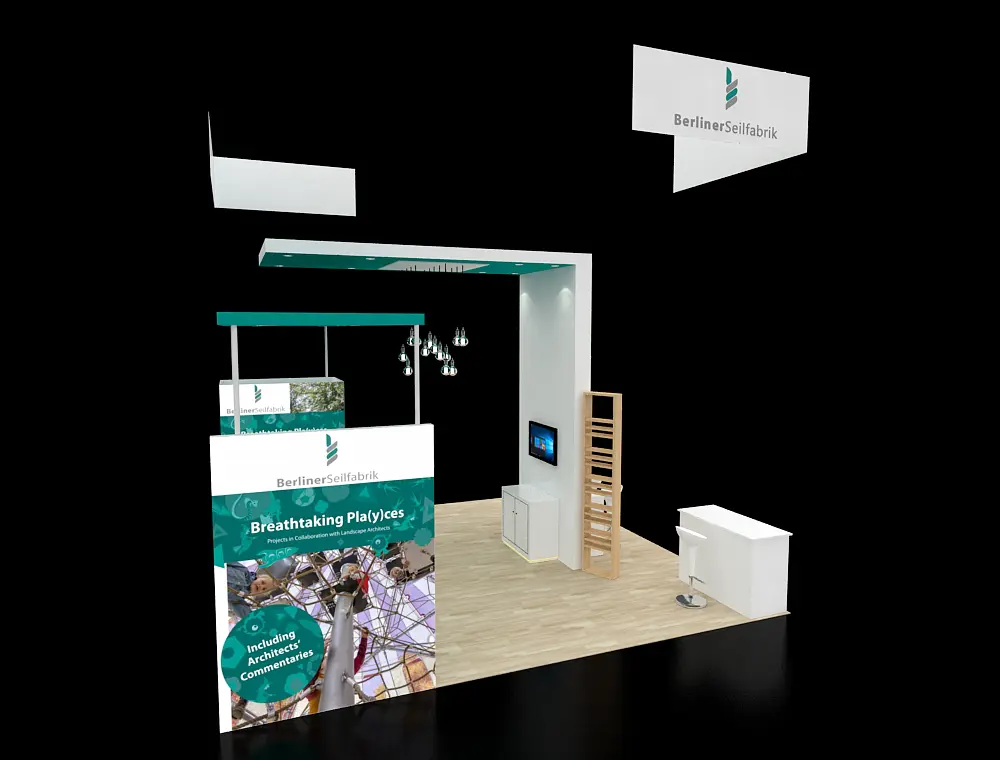 convention booth builders 20x20