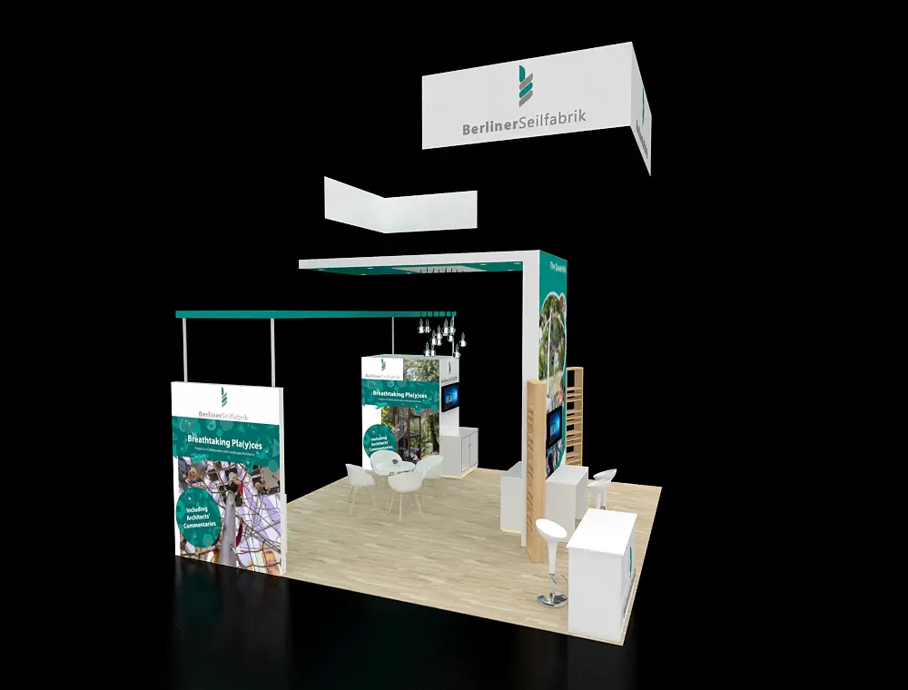 convention booth builders 20x20