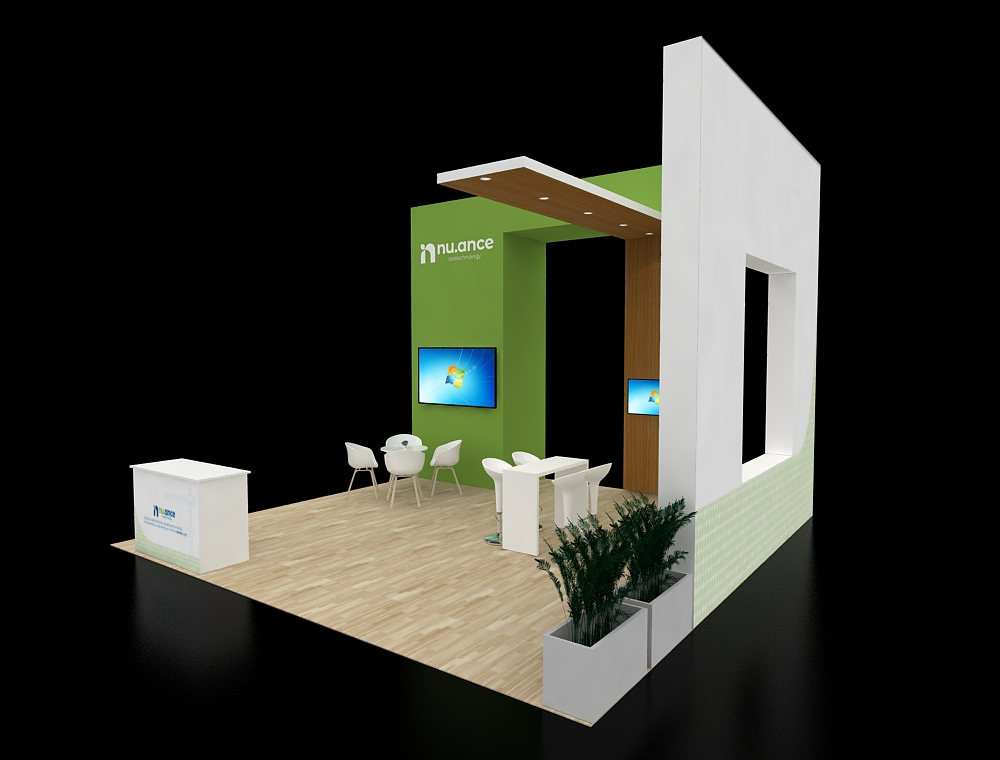 convention booth builders 20x20