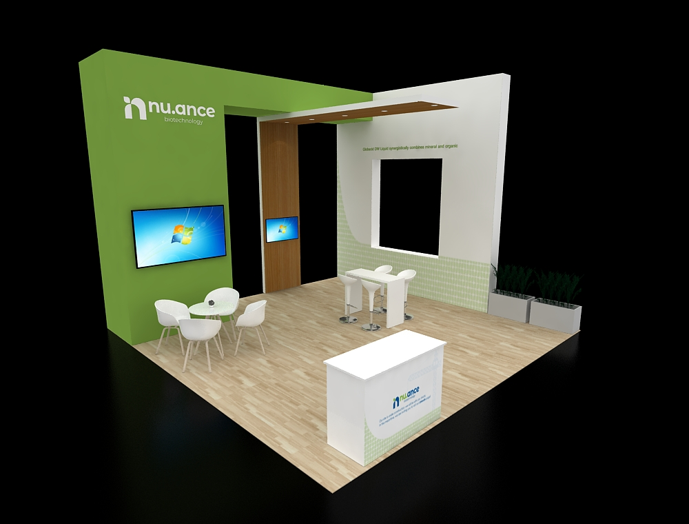 convention booth builders 20x20