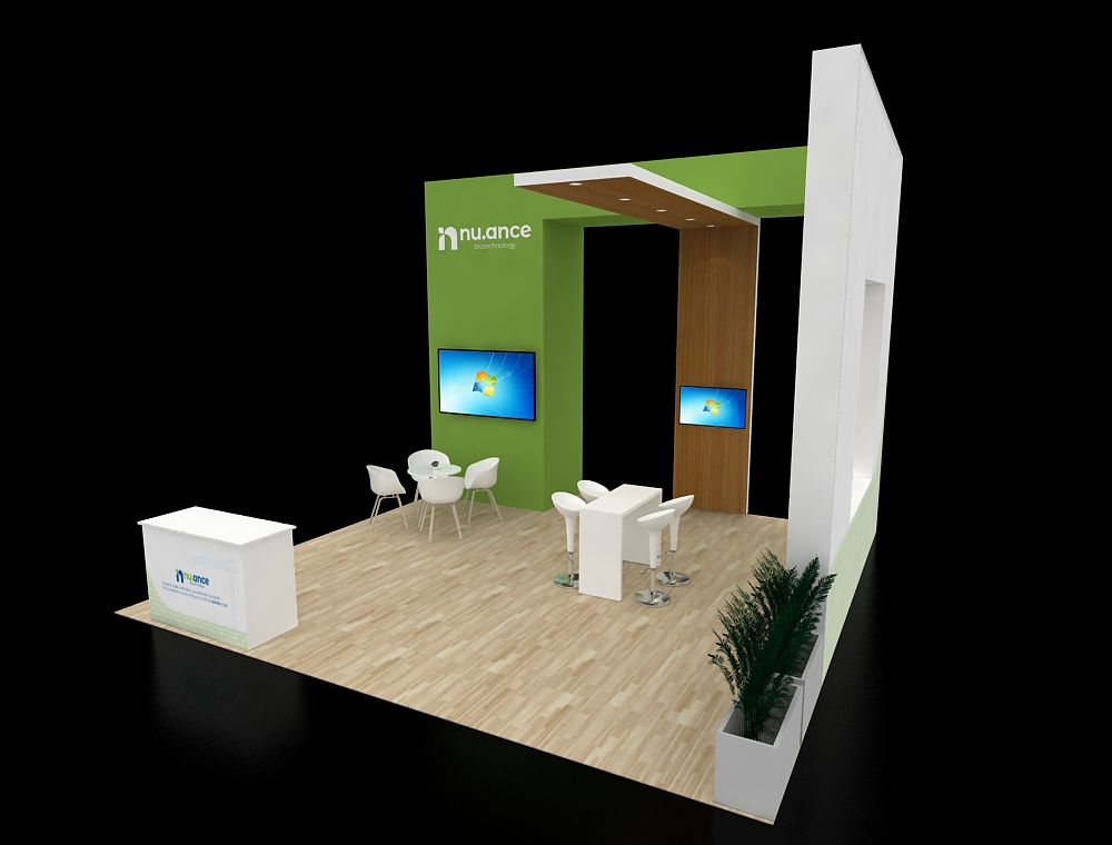 convention booth builders 20x20