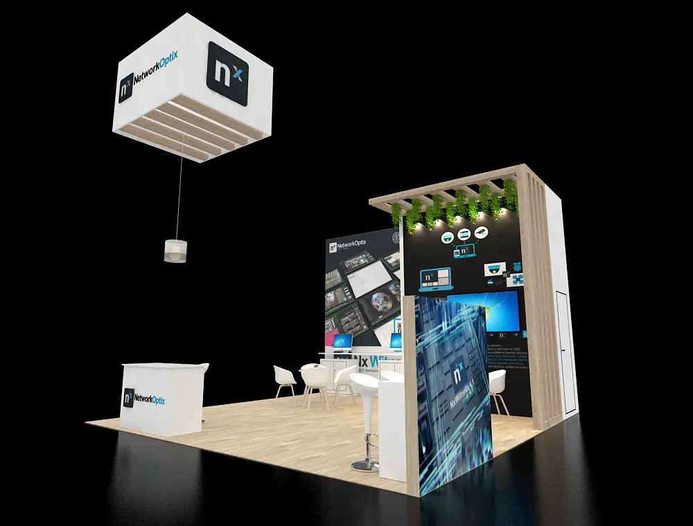 custom exhibit design 20x20