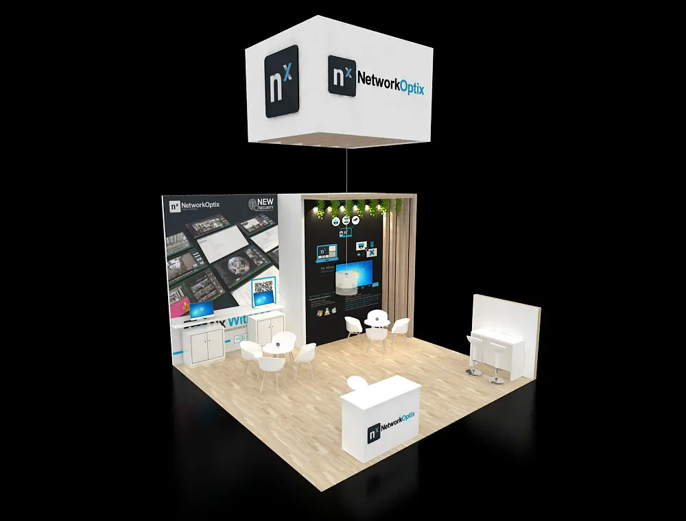 custom exhibit design 20x20