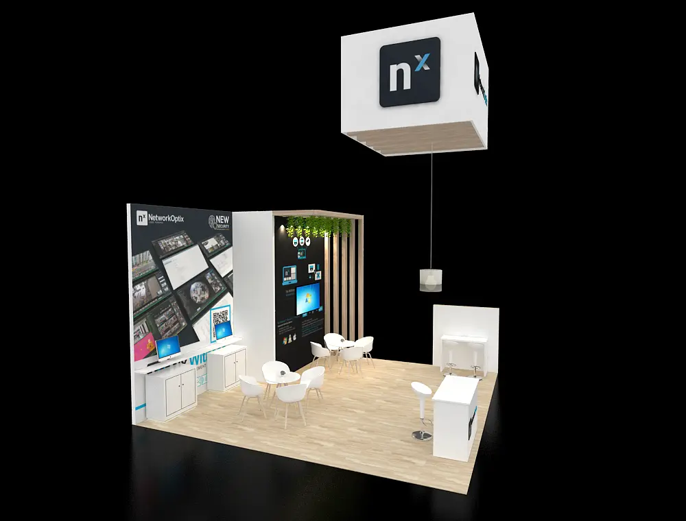 custom exhibit design 20x20