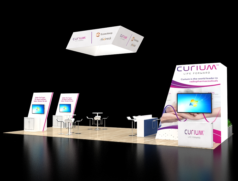 Professional 20x40 trade show exhibit