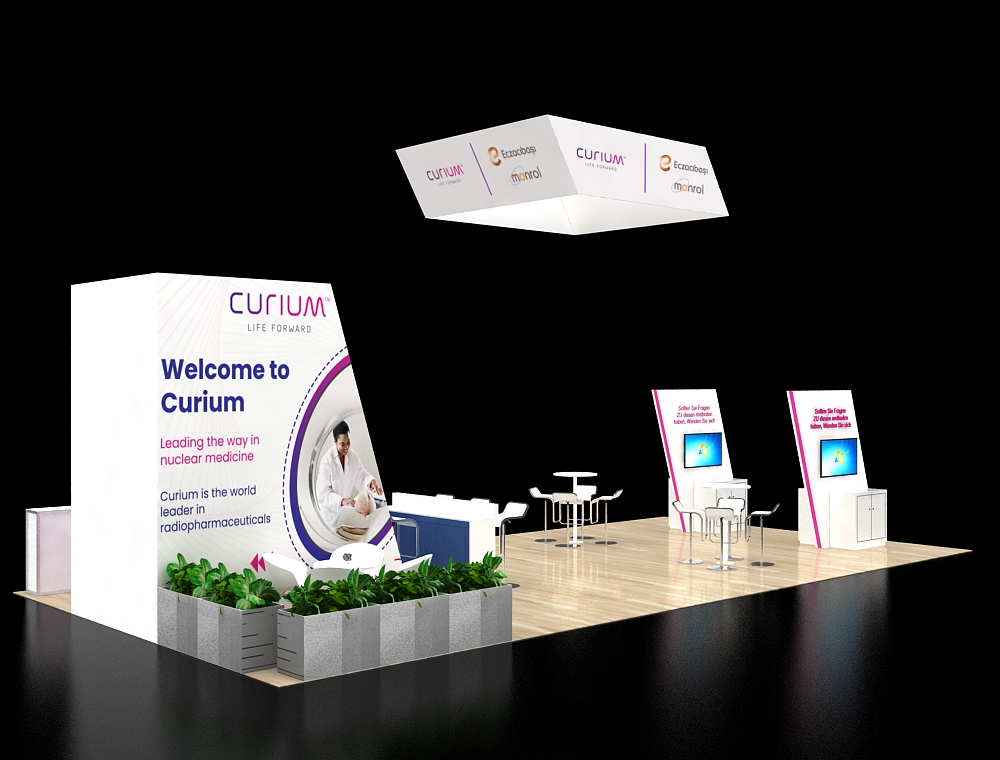 Professional 20x40 trade show exhibit