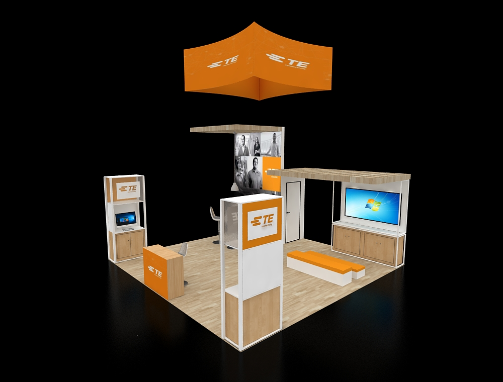 20x20 convention booth builders