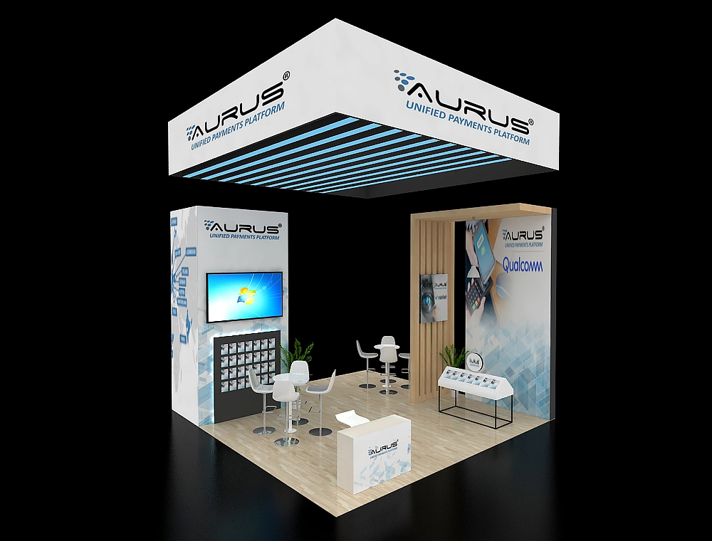 20x20 custom exhibit design