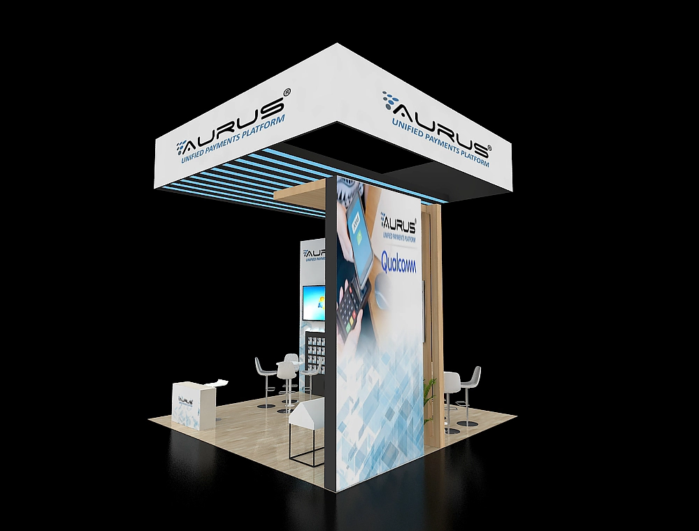 20x20 custom exhibit design