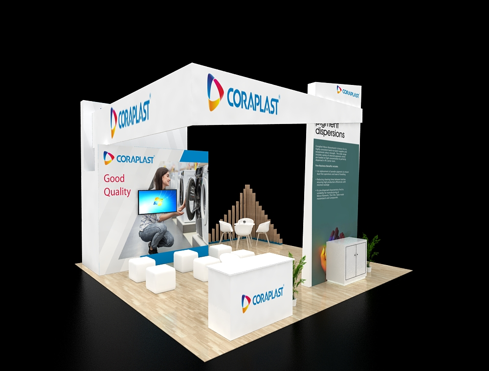 20x20 custom exhibit design