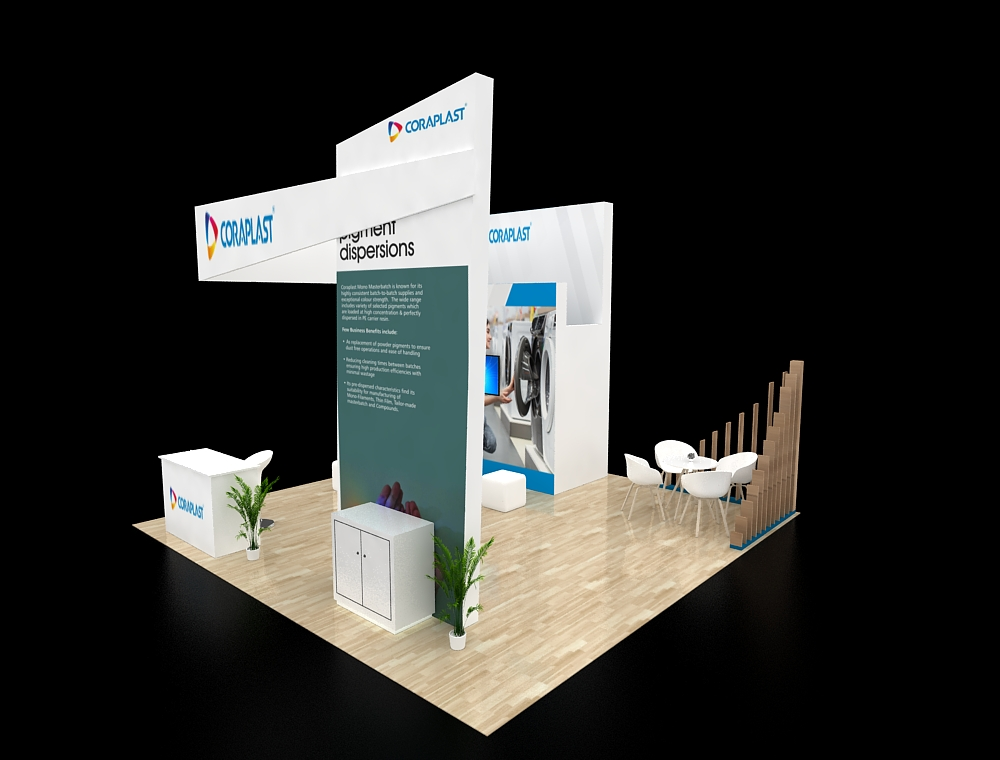 20x20 custom exhibit design