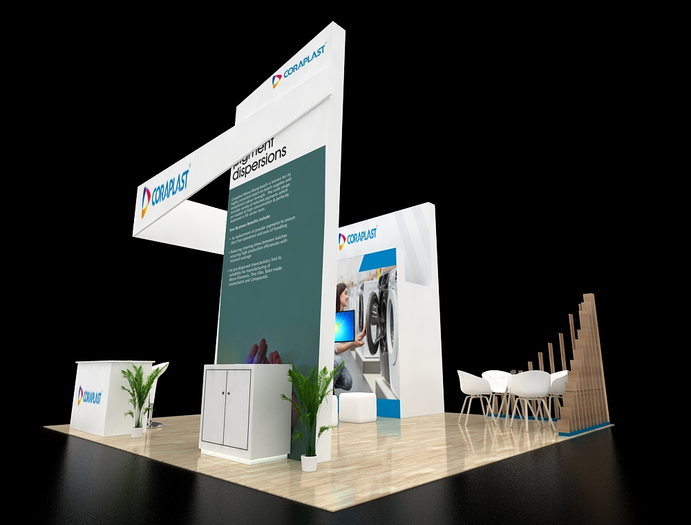 20x20 custom exhibit design