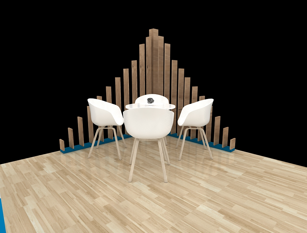 20x20 custom exhibit design