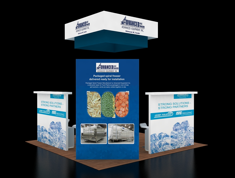 20x20 custom exhibit design