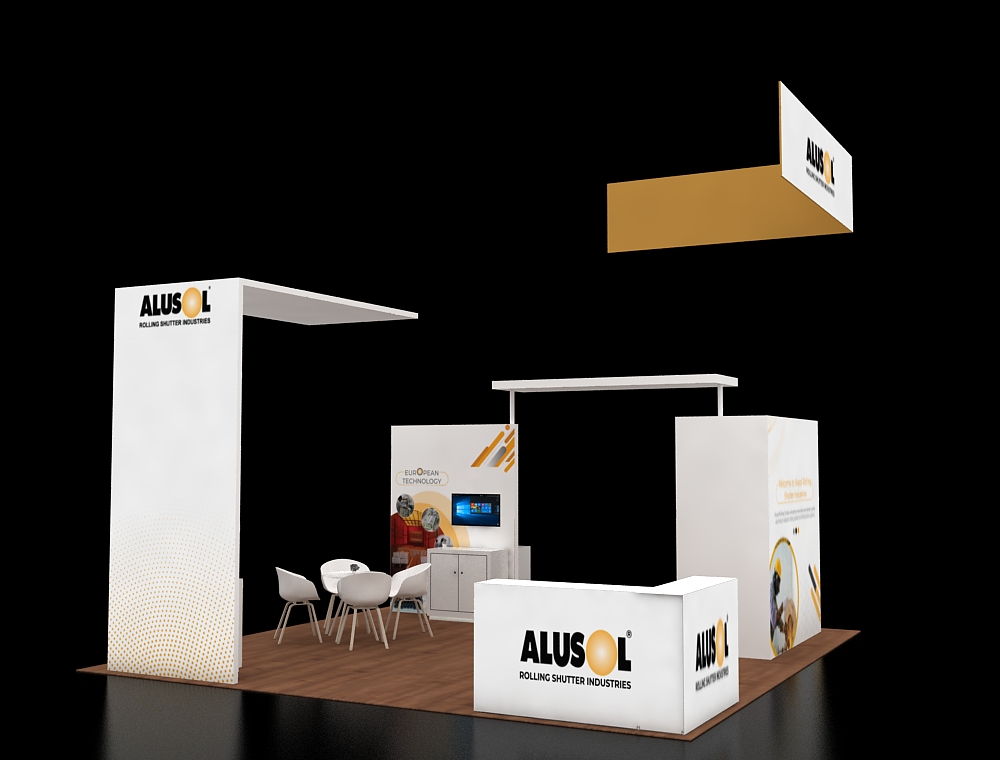 20x20 display for trade show