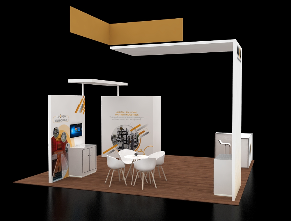 20x20 display for trade show