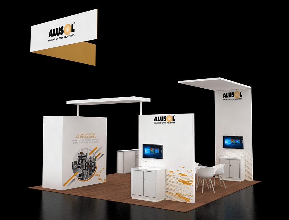 20x20 display for trade show