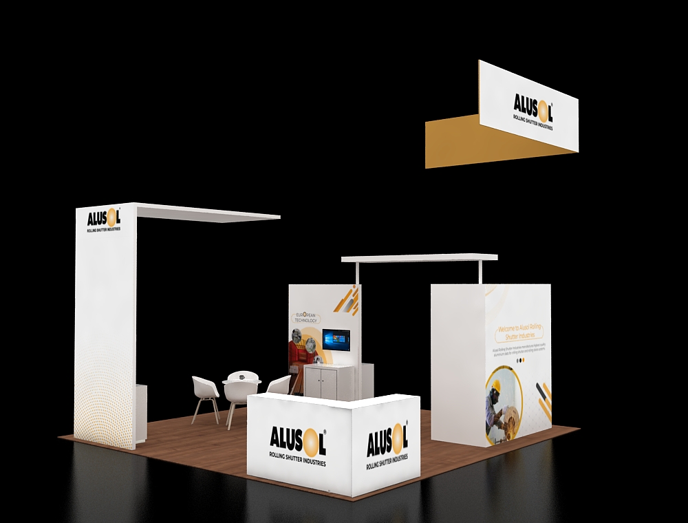 20x20 display for trade show