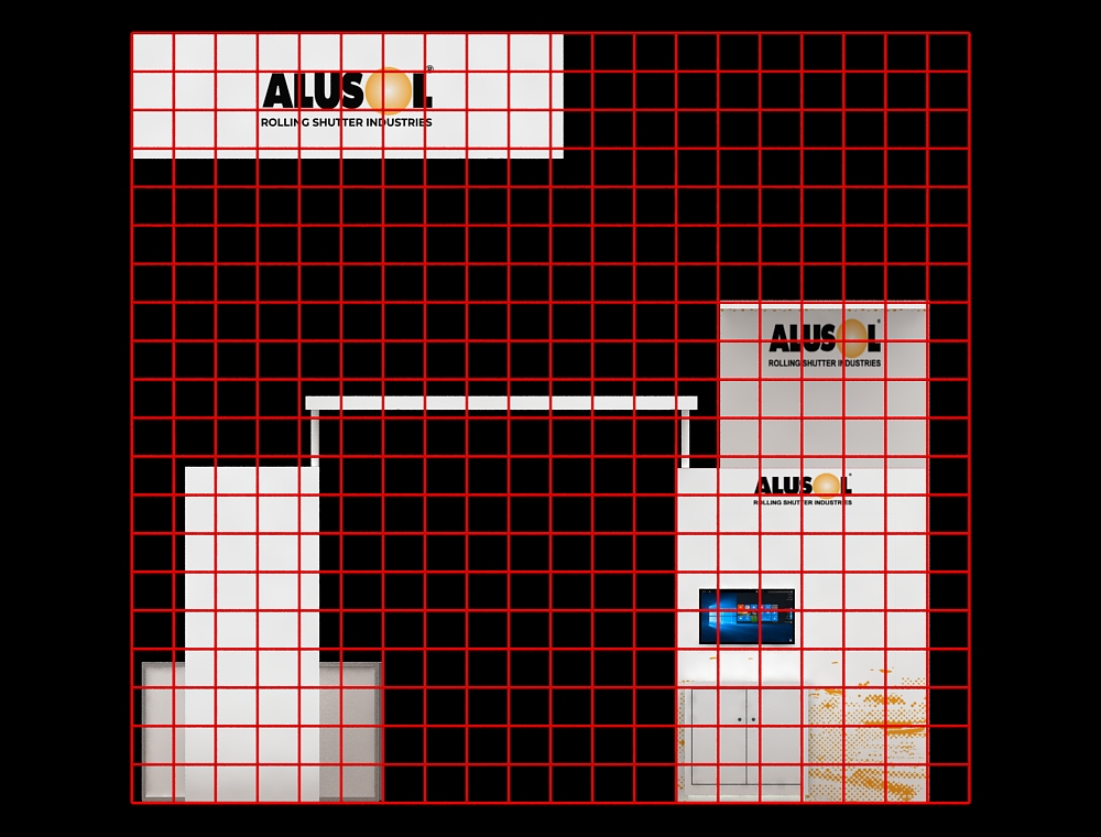 20x20 display for trade show