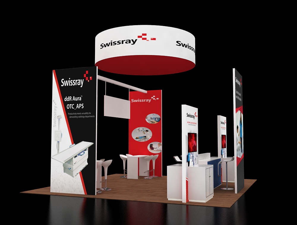 20x20 custom exhibit design