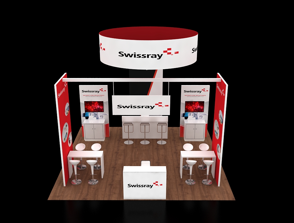 20x20 custom exhibit design