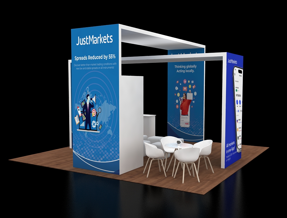 20x20 trade show booth ideas