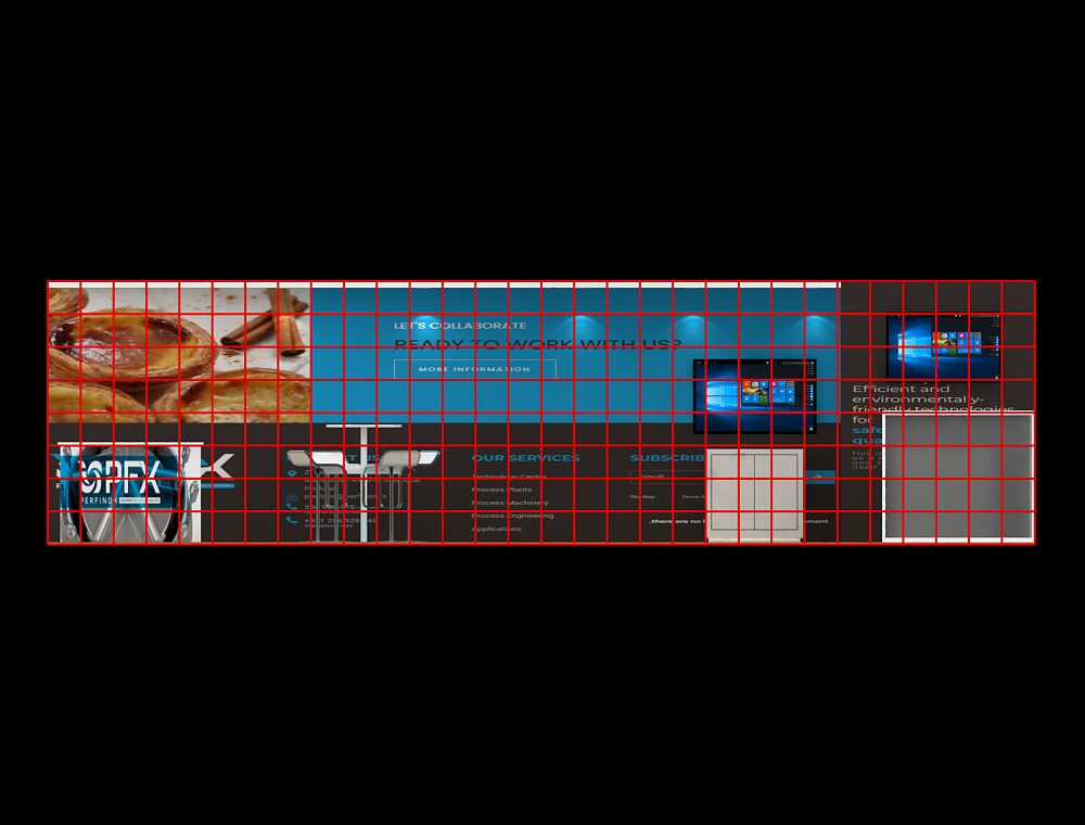 10x30 booth design with island style layout