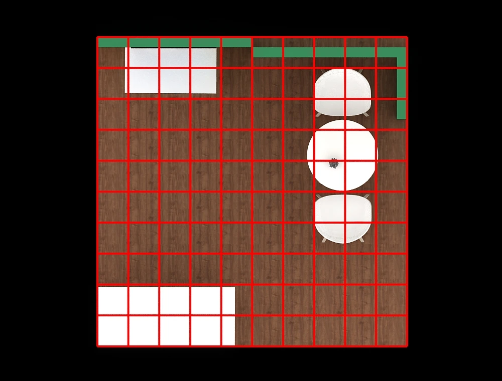 10×10 display booth with graphic wraps
