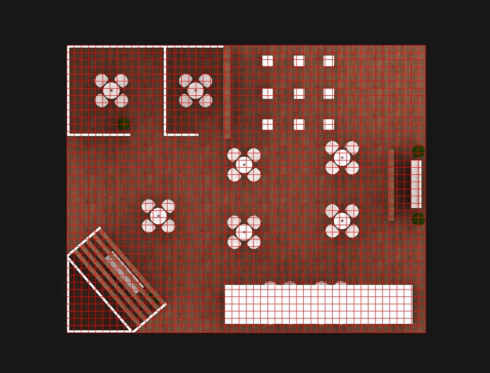 Modern 40x50 trade show booth design