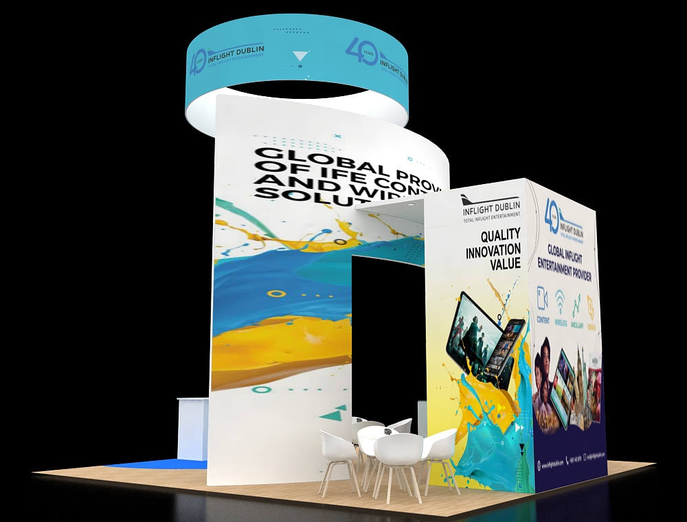 20x20 trade show displays