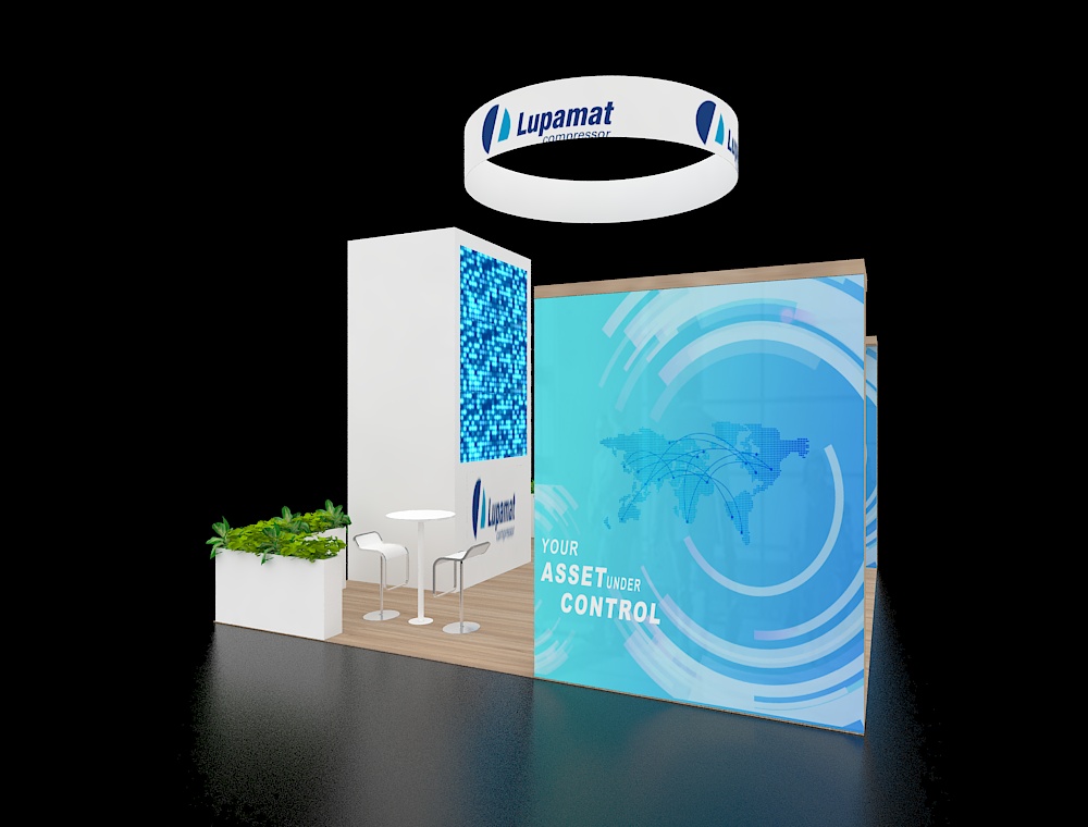 20x20 trade show displays