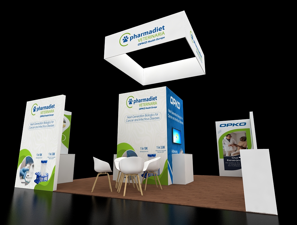 20x20 trade show displays