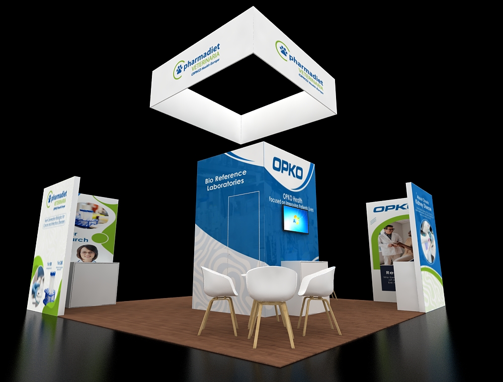 20x20 trade show displays