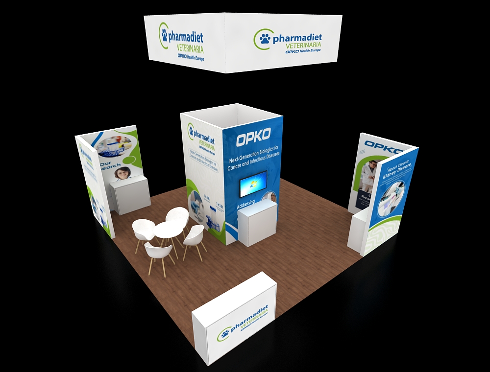 20x20 trade show displays