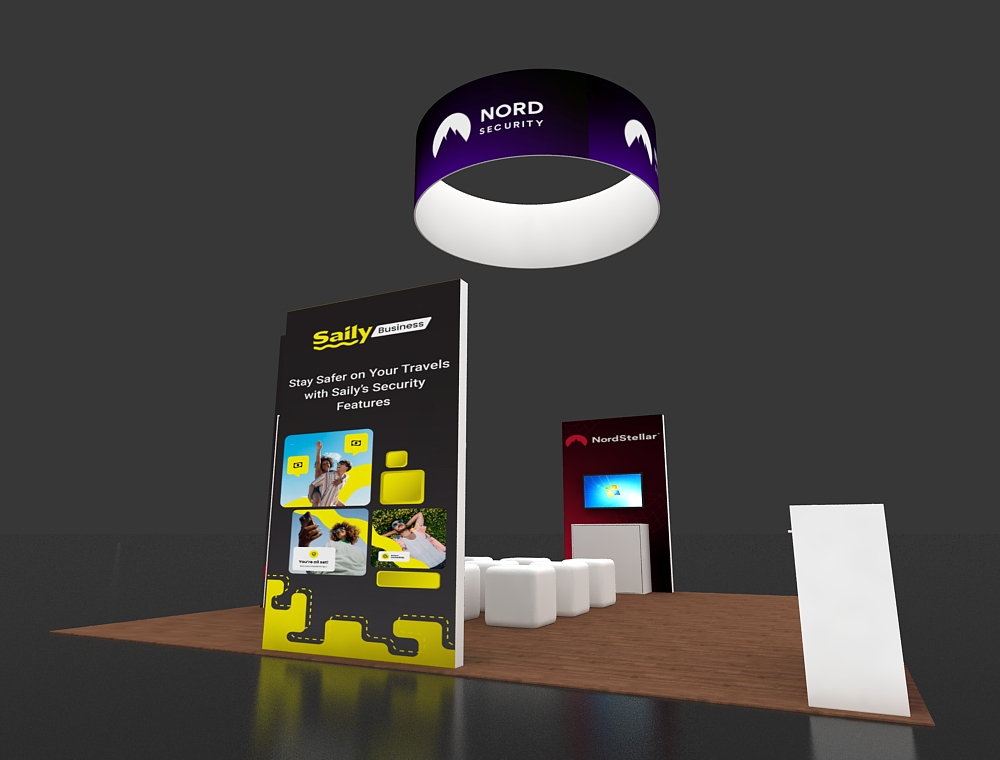 20x20 trade show displays