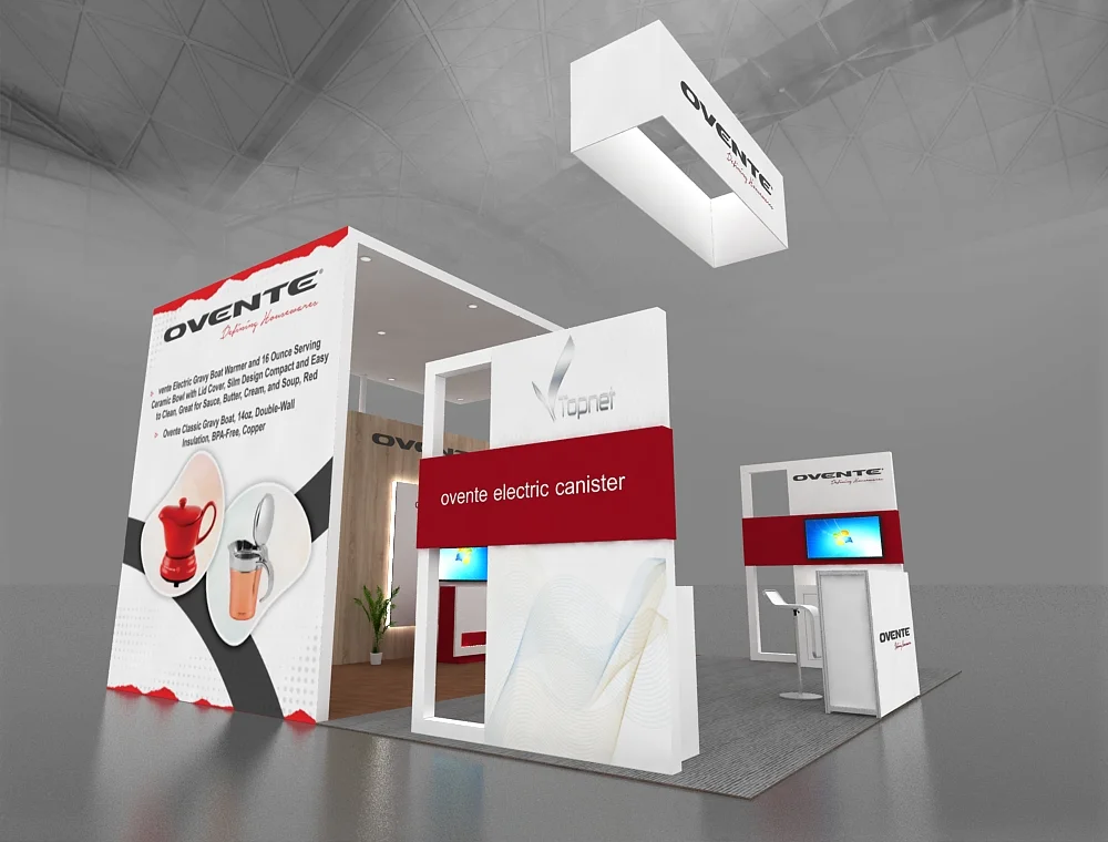 20x20 trade show displays