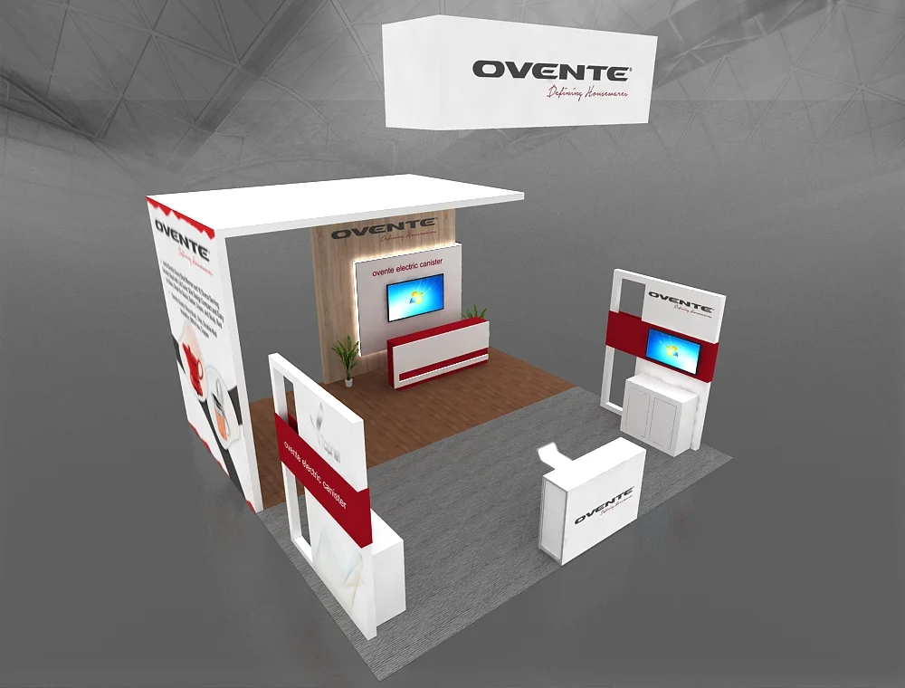 20x20 trade show displays