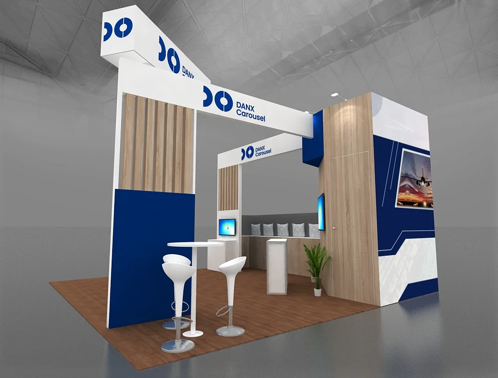 20x20 trade show displays