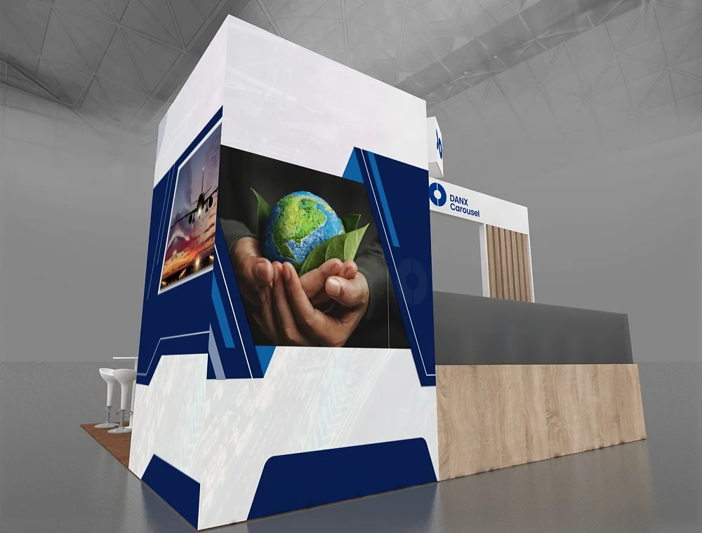 20x20 trade show displays