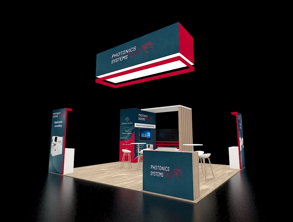 20x20 trade show displays