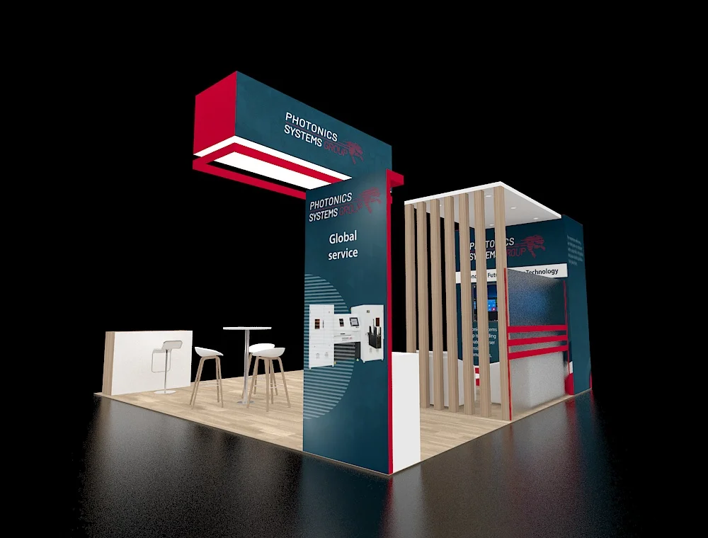 20x20 trade show displays