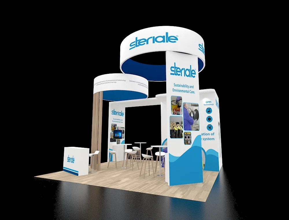 20x20 trade show displays